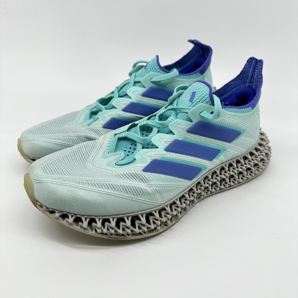 Adidas 4DFWD Shoes Womens Size 6 Aqua Purple 3D Lattice Midsole Running IE8404 - Picture 1 of 11